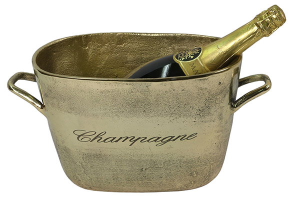 Brass Finish Champagne Bucket